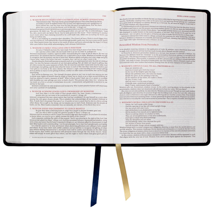 Legacy Standard Bible, Shepherd's Bible - Paste-Down Tuff-Skin Leather