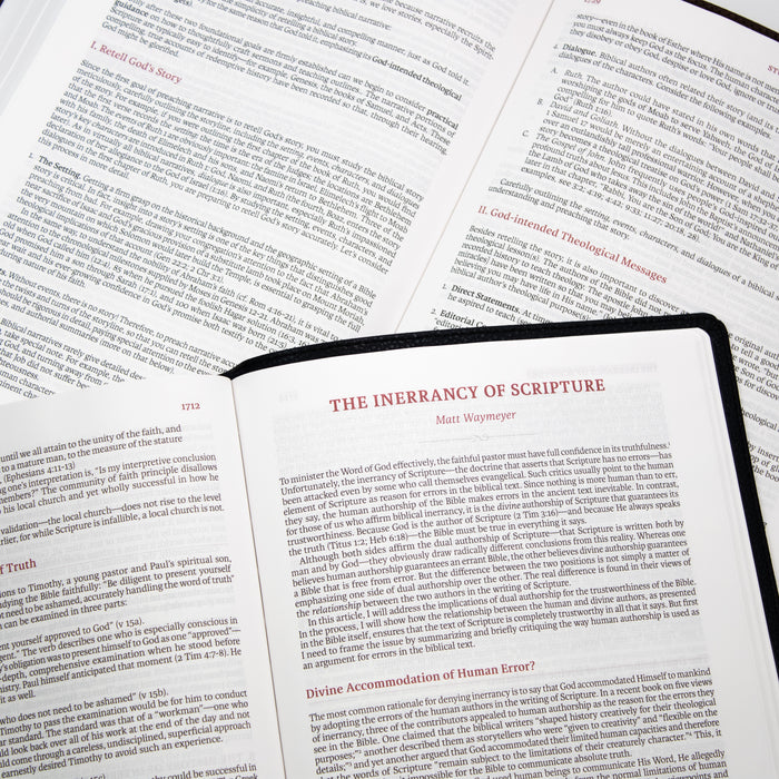 Legacy Standard Bible, Shepherd's Bible - Paste-Down Tuff-Skin Leather