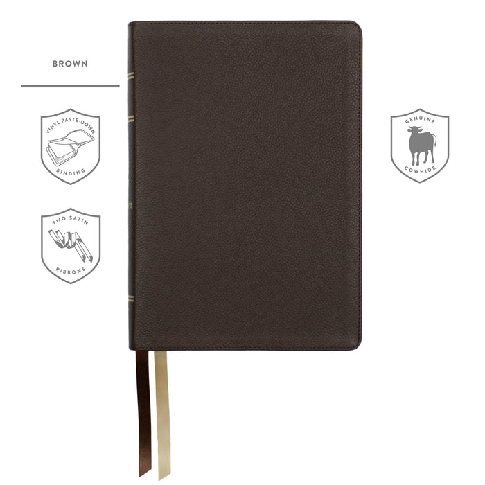 Legacy Standard Bible, Shepherd's Bible - Paste-Down Cowhide