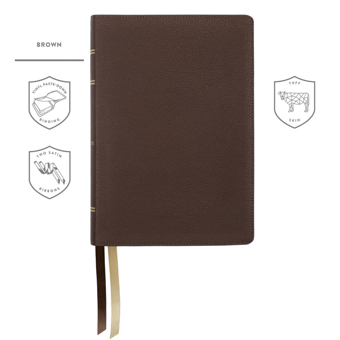 Legacy Standard Bible, Shepherd's Bible - Paste-Down Tuff-Skin Leather