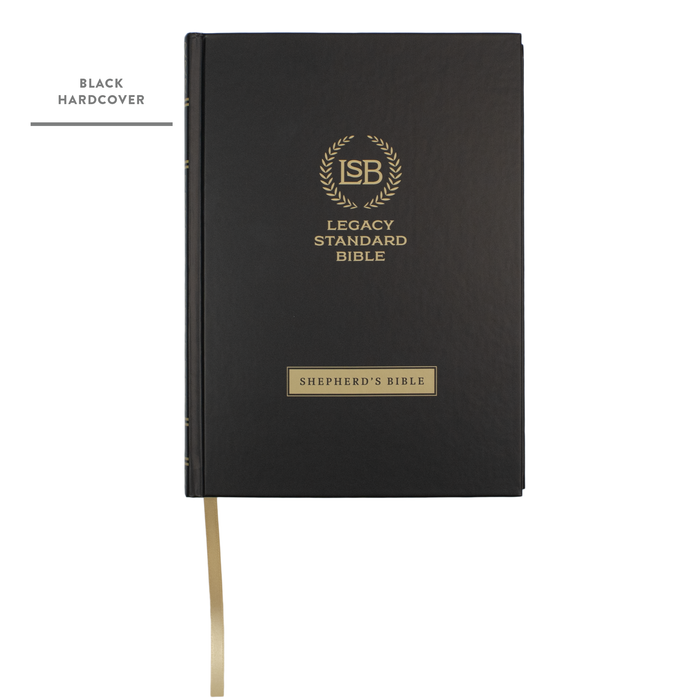 Legacy Standard Bible, Shepherd's Bible - Hardcover