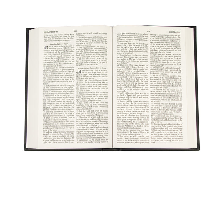 Legacy Standard Bible, 2 Column Verse-by-Verse - Hardcover