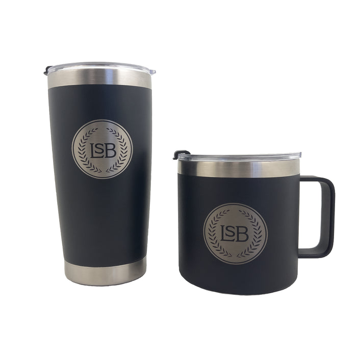 LSB Stainless Steel Coffee Mug & Tumbler Set — 316 Publishing