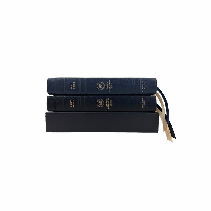 Legacy Standard Bible, Handy Size, Red Letter - Edge-Lined Goatskin
