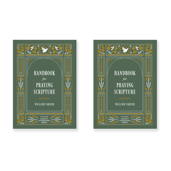 Handbook For Praying Scripture Featuring the Legacy Standard Bible - Two Pack