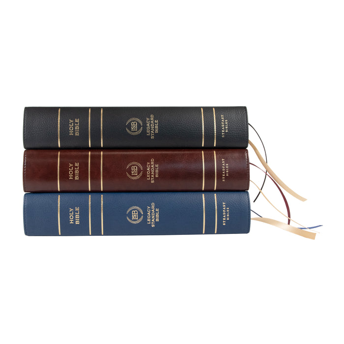 Legacy Standard Bible, Inside Column Reference - Faux Leather 3 Pack