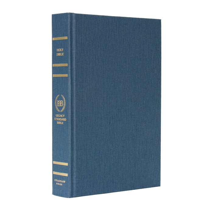 Legacy Standard Bible, Single Column Text Only - Hardcover