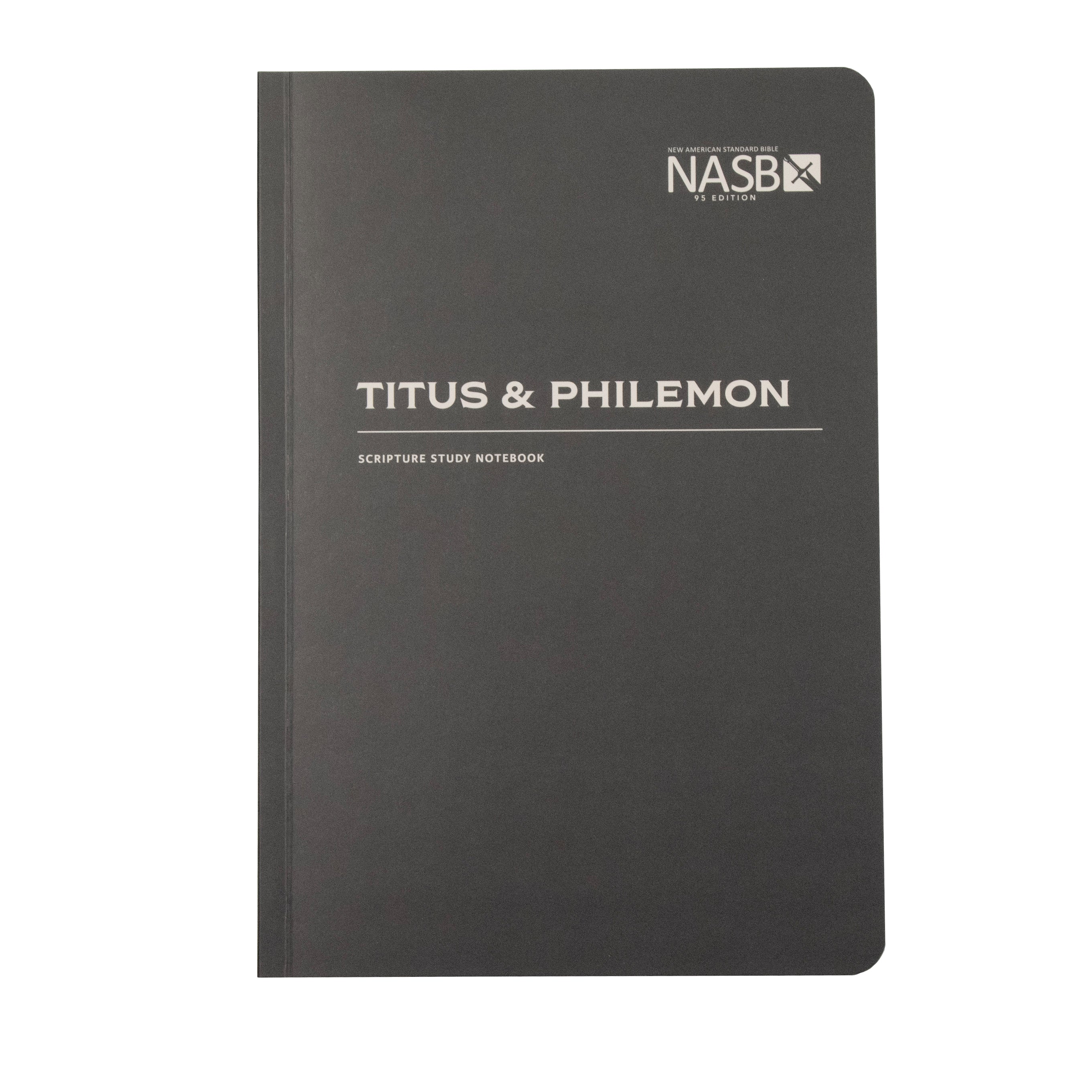 NASB Scripture Study Notebooks - '95 — 316 Publishing