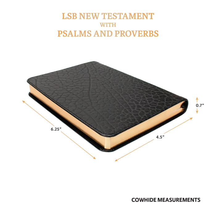 Legacy Standard Bible, New Testament with Psalms and Proverbs - Italian Cowhide
