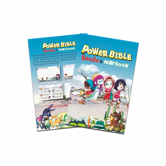 Power Bible Doodle & Notebook - 10 Pack
