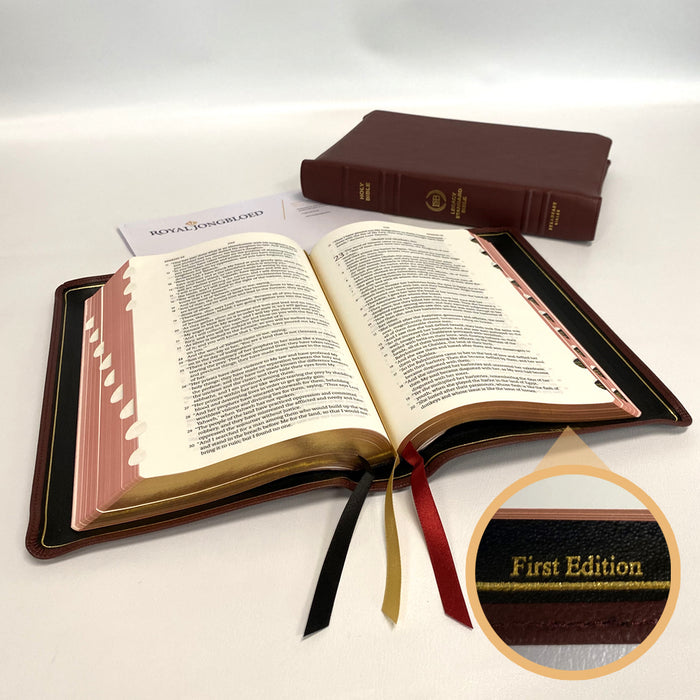 Legacy Standard Bible, Handy Size - Edge-Lined Goatskin - Royal Jongbloed 1st Edition