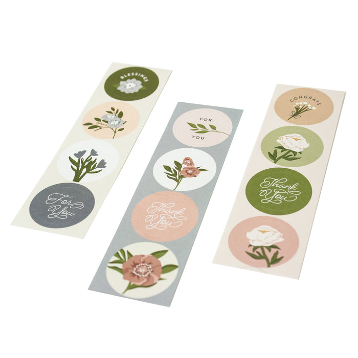 Botanical Blessings Assorted Note Card Set - Set of 12